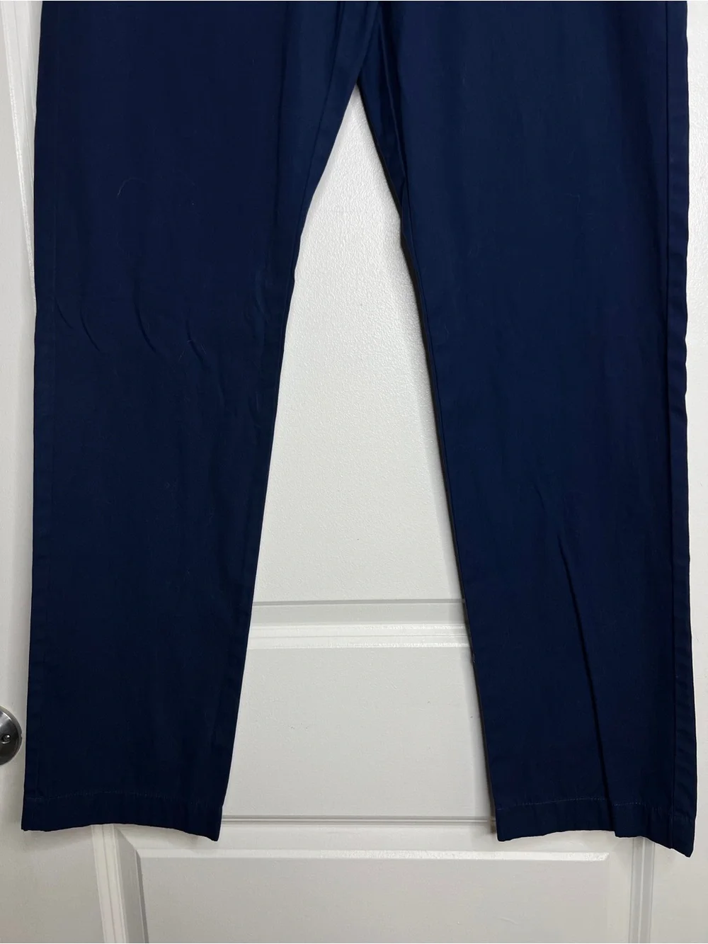 J.Crew The Sutton Navy Blue Summerweight Cotton Chino Pants 30x32